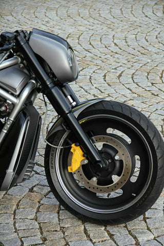 Cafe Racer Widerstand Kurz Geschnitten / Vorne Schutzblech