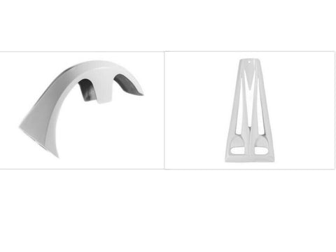 26 " Vorne FENDER & Kinn 09-13 Harley Touring Bagger Strasse Road Glide King