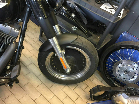 Maßgefertigt Bobber Kurz Vorne FENDER Harley Fatboy 140/75R17 Heritage Slim