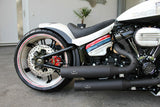 OIL TANK SIDE COVERS 18+ HARLEY DAVIDSON SOFTAIL M8 LOW RIDER STREET BOB FAT BOY