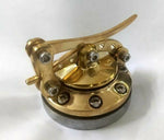 Maßgefertigt Gas Benzin Tank Kappe Deckel Messing Guss Harley Bobber Chopper Hot