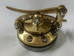 Maßgefertigt Gas Benzin Tank Kappe Deckel Messing Guss Harley Bobber Chopper Hot