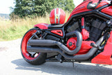 Tanque/Ventilado Lado Marco Cubiertas 07-17 Harley V-Rod Noche Rod Especial Nrs