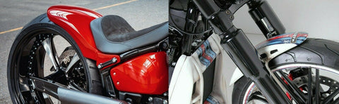 2013-17 Custom Short Front Rear Fenders Harley Davidson Softail Breakout FXSB