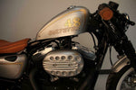 Luft Reiniger Gerippt Filter Abdeckung 04-15 Harley Davidson Iron883 48