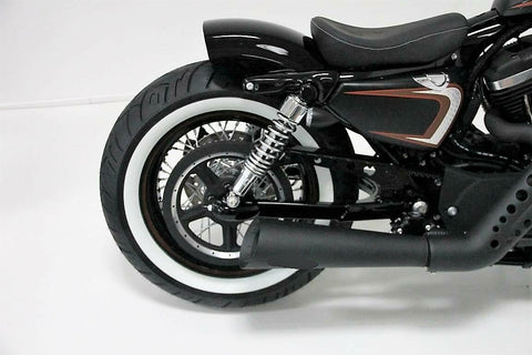 Cafe Racer Widerstand Kurz / Geschnitten Hinter FENDER Für 04 + Harley Dyna