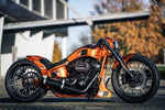Rear Fender + Seat 18 19 20 21 Harley M8 Softail Fat Boy FLFB Breakout FXBR FXDR