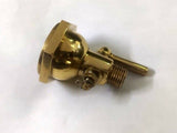 Messing Gas Benzin Tank Petcock Wasserhahn Chopper Bobber Harley BSA Triumph Hot