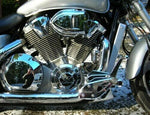 Basso Carenatura / Motore Mento Spoiler / Ventre Pan / Puig Per Honda VTX 1300/