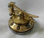 Maßgefertigt Gas Benzin Tank Kappe Deckel Messing Guss Harley Bobber Chopper Hot