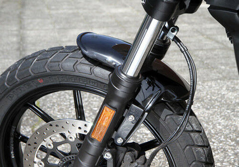Super Corta Frente FENDER 16 + Ducati Scrambler SIXTY2 62 Sixty Dos Ensayos