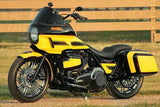 Harley Fxr Sportster Dyna Softail M8 Touring Fxrt Clamshell Alforjas Alforja