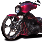 Harley Touring Bagger Street Road King Glide Chin Belly Pan Radiator Spoiler CVO