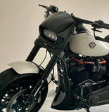 Custom Faro Frente Carenado Máscara 18 + Harley Milwaukee 8 Softail Fat Bob Fxfb
