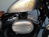 Maßgefertigt Filter Abdeckung Luft Reiniger Bobber Harley Dyna Roadster 04-15