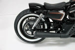 Café Corredor Arrastrar Corto / Posterior FENDER Para 04+ Harley Davidson Modelo