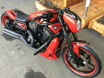 Coupe au Carré Personnalisé Court Avant FENDER Harley V-Rod Vrod Nrs Nuit Canne
