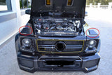 FENDER ADD ON SCOOPS FOR MERCEDES BENZ G CLASS WAGON W463 G500 G55 G63 B-STYLE