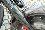 Café Corredor Arrastrar Corto / Frente Guardabarros Harley Davidson Bob Rider