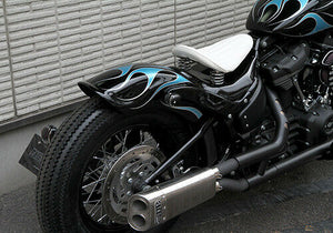 CUSTOM BOBBER SHORT REAR FENDER 18+ HARLEY DAVIDSON SOFTAIL STREET BOB FXBB 150