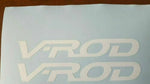 Aufkleber Sticker Für V-Rod Vrod Harley Davidson Nacht Stange Rear FENDER V Nrs