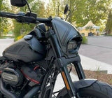 Headlight Fairing Mask Cowl for 18-21 Harley Milwaukee 8 M8 Softail Fat Bob FXFB