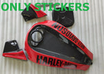 Calcomanie/Adesivi Per HD V-Rod Harley Davidson Notte Asta Airbox Serbatoio V - RIDER PITSTOP