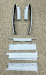 1977-79 Cadillac DeVille Fleetwood Brougham Coupe Sedan Bumper Filler Extensions