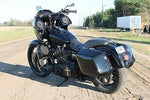 Harley M8 Rue Fat Bob Bas Rider Sport Glide Fxrt À Clapet Sacoches Panier