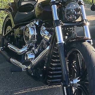 CHIN SPOILER HARLEY SOFTAIL M8 MILWAUKEE BREAKOUT FXDR114 FAT BOY FXBR FLFB 18+