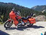 FXRT Clamshell Saddlebags Pannier Harley M8 Street Fat Bob Low Rider Sport Glide