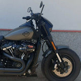 Faro Carenado Máscara Capucha Para 18-21 Harley Milwaukee 8 M8 Softail Grasa Bob