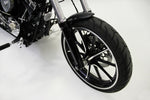 Cafe Widerstand Bobber Vorne FENDER Für 2013 + Harley Softail Breakout Fxbr