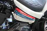 OIL TANK SIDE COVERS 18+ HARLEY DAVIDSON SOFTAIL M8 LOW RIDER STREET BOB FAT BOY
