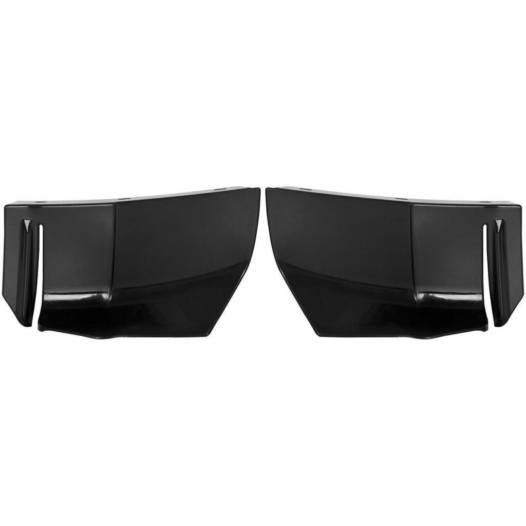 1980-1985 Chevy Caprice Rear Quarter Bumper Fillers – Gray Primed ABS Plastic, Direct Fit