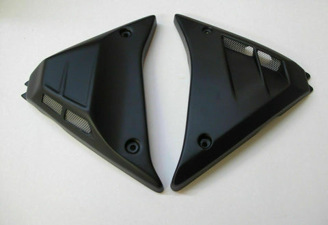 VENTED SIDE COVERS PANELS FOR HARLEY DAVIDSON FITS ALL 82-1994 99-2000 DYNA FXR