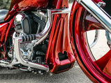 Harley Davidson Estirado Barbilla Alerón 97-13 Flh Calle Planear Paseo Roadking