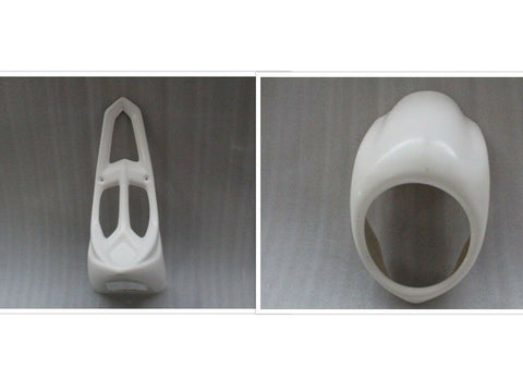 Basso Carenatura / Motore Scoop & Anteriore Per Yamaha Warrior Raider XV17/1900