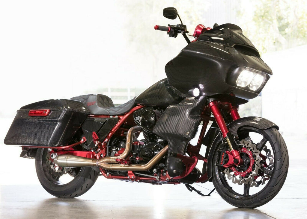 Jambières De Moto Noires, Sac De Protection Pour Harley Touring