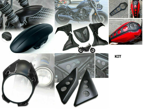 Custom Flotador FENDER Carenado & Cuerpo Kit Para Honda Rebel Cmx 300 500