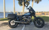 Harley Sportster Iron 883 1200 48 72 Nightster FXRP Police Saddlebags Pannier
