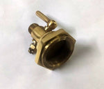 Messing Gas Benzin Tank Petcock Wasserhahn Chopper Bobber Harley BSA Triumph Hot