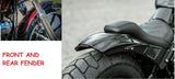 Vorne Hinter FENDER 2018 2019 2020 Harley Milwaukee Acht 8 Softail Fxlr Low Sitz