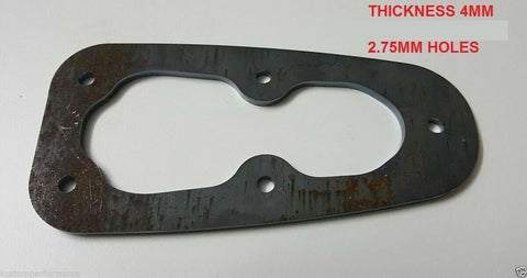 Custom gas fuel petrol tank efi pump DIY mounting plate FLFB FXBR FLDE FLSB FXFB