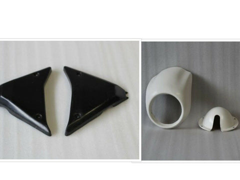 HEADLIGHT MASK FAIRING+SIDE COVERS FOR HARLEY DAVIDSON FXR DYNA 82-1994 99-2000