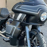 Niedrig Verkleidungen / Bein Wärmer Harley Fxr Stil Touring Strasse Road King - RIDER PITSTOP