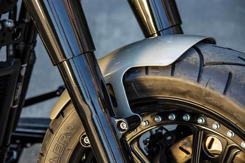 Maßgefertigt Bobber Kurz Vorne FENDER - 2018 + Harley Davidson M8 Fatboy 18 "