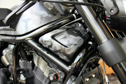 CLAW AIRBOX SIDE FRAME COVERS FOR 02-17 HARLEY DAVIDSON VROD NIGHT ROD SPECIAL