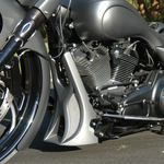 Chin Spoiler Harley Touring Bagger Street Road King Glide 97-08 09-13 14-16 17+