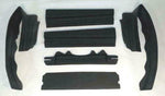 Fiberglass 1980-92 Cadillac Deville Fleetwood Brougham Bumper Rear Fillers Set